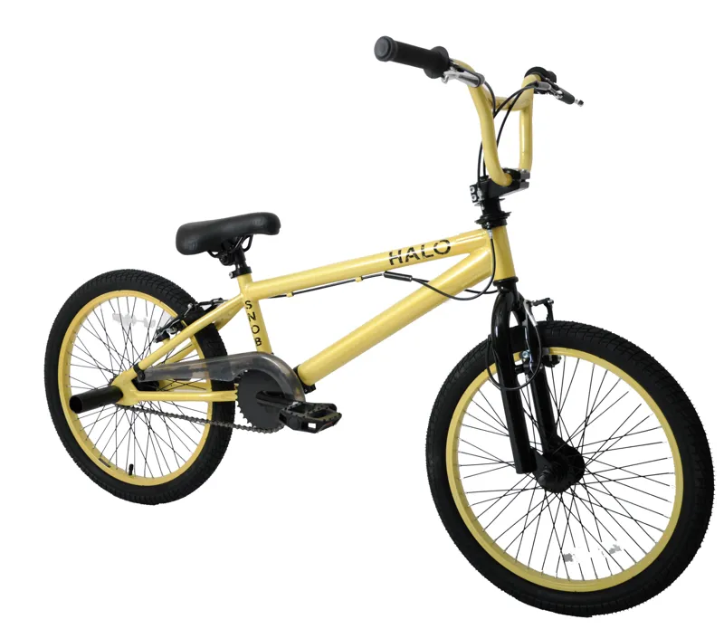 Snob Halo BMX 20 Inch Wheel Kids Bike Gold-1